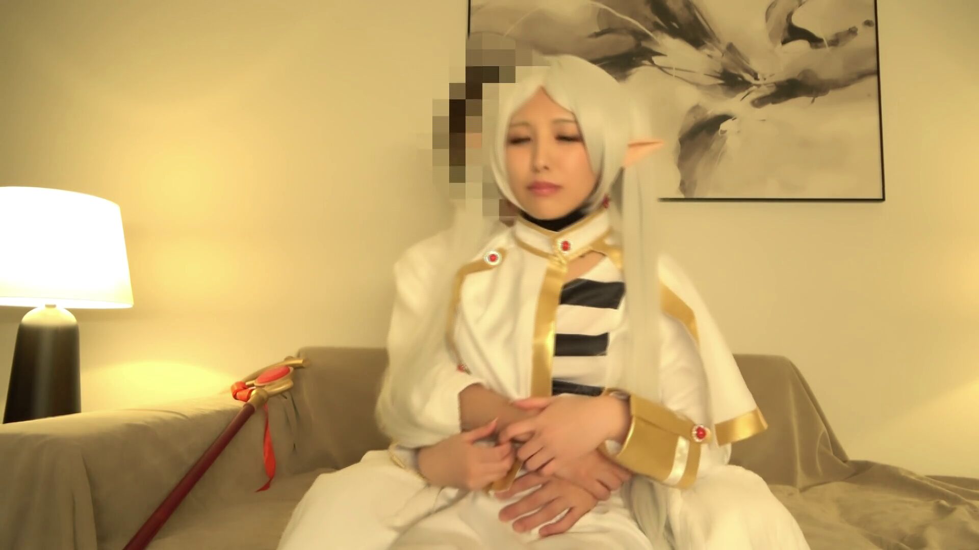 Petite Oiled Cosplay Fantasy