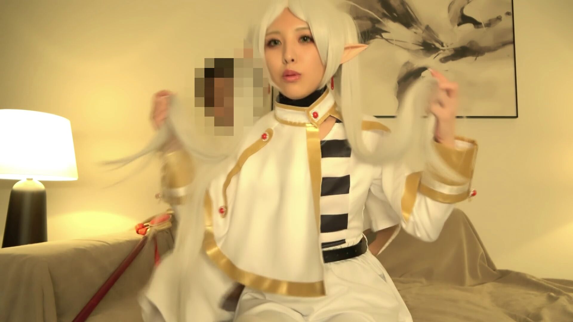 Petite Oiled Cosplay Fantasy