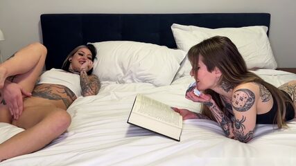 Literary Lust Between Book Pages